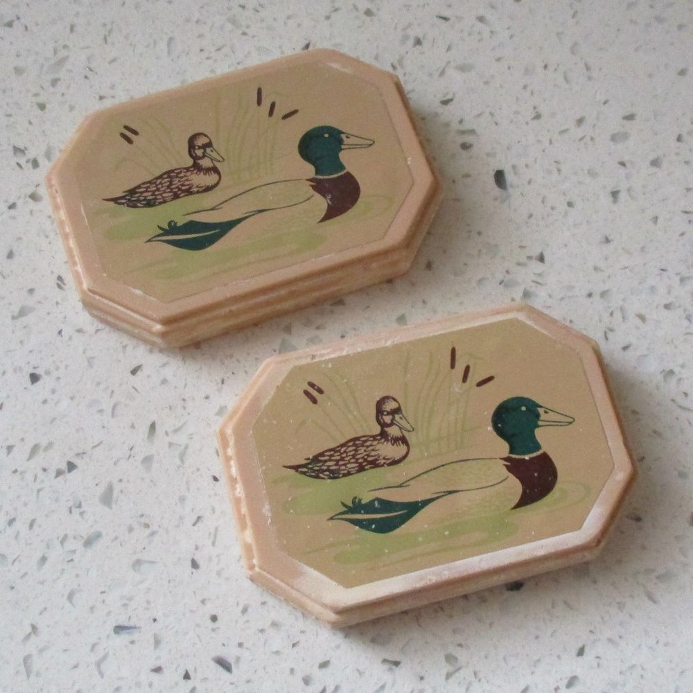 Vintage Avon Duck Mallard Soaps 1988 NEW/Old Stock
